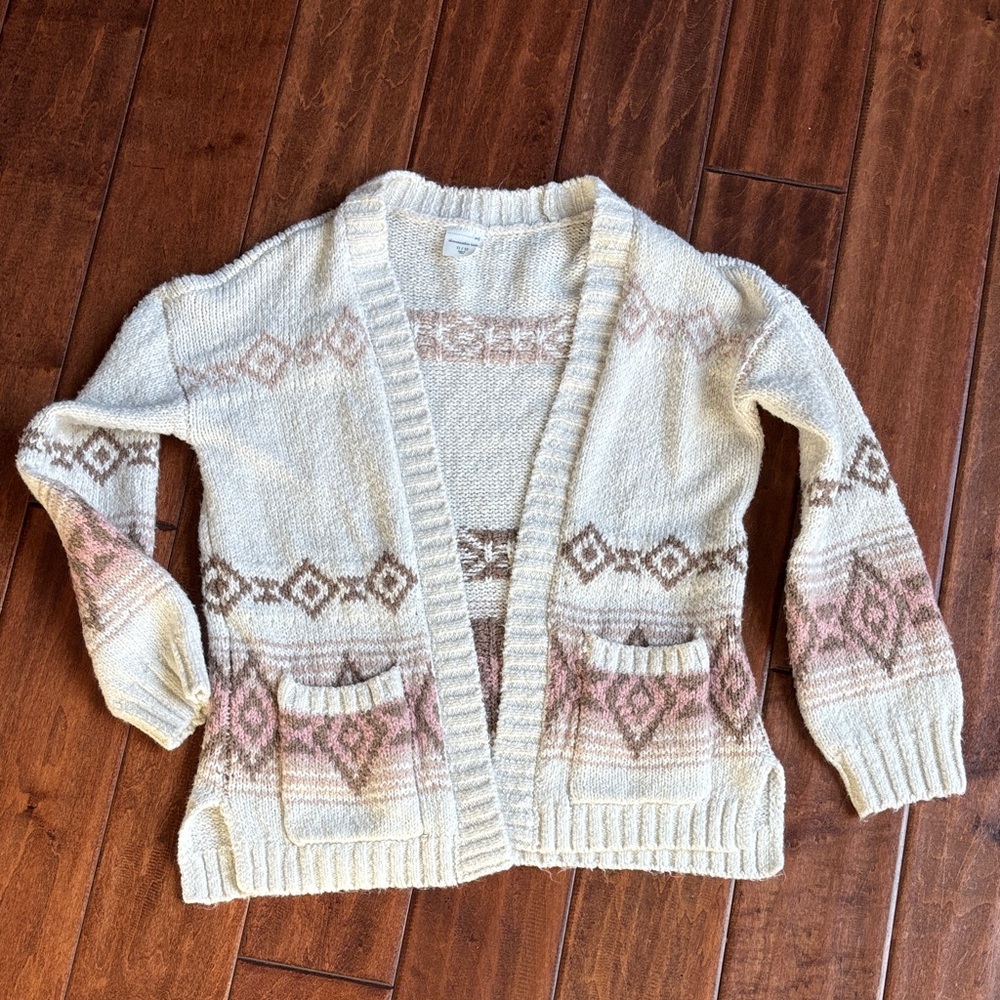 Abercrombie kids girls BoHo cardigan